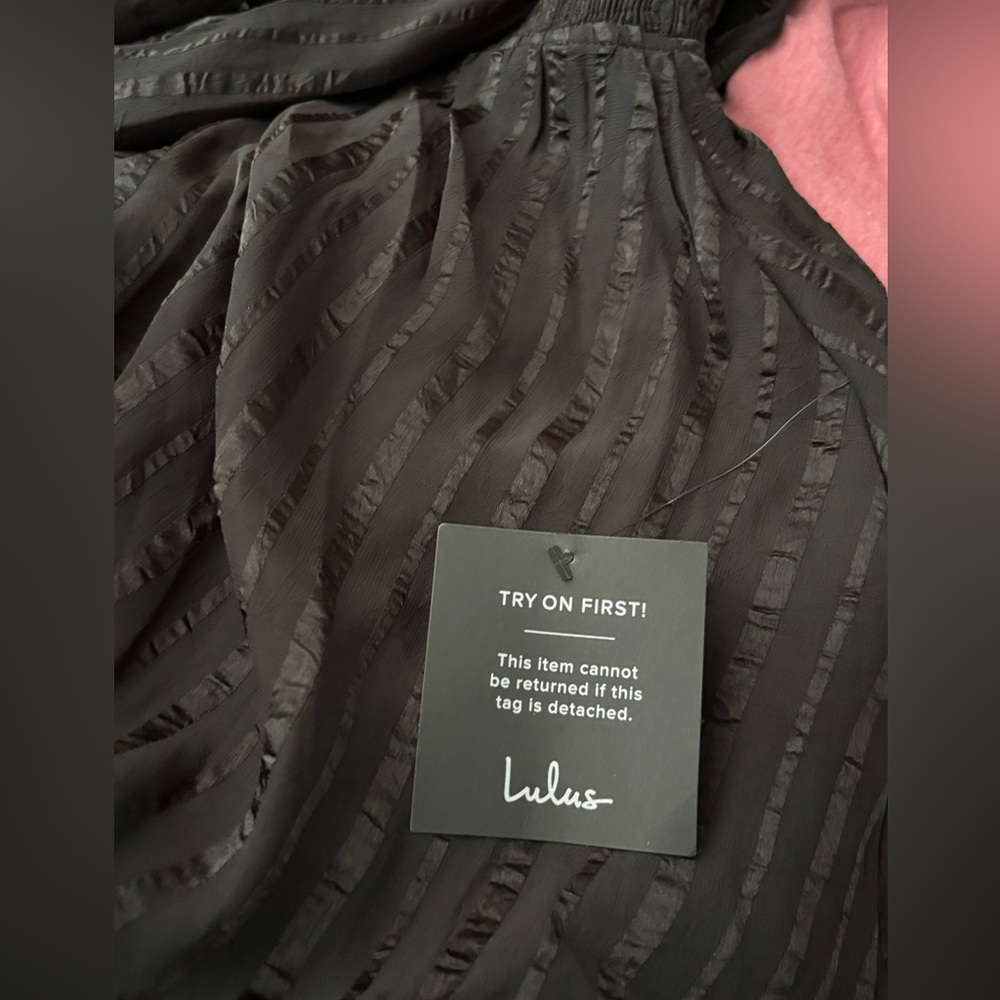 Lulus Black Dress NWT - Picture 12 of 14